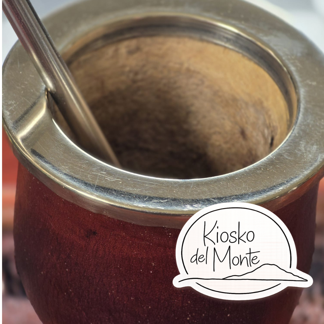Mate gourd with bombilla