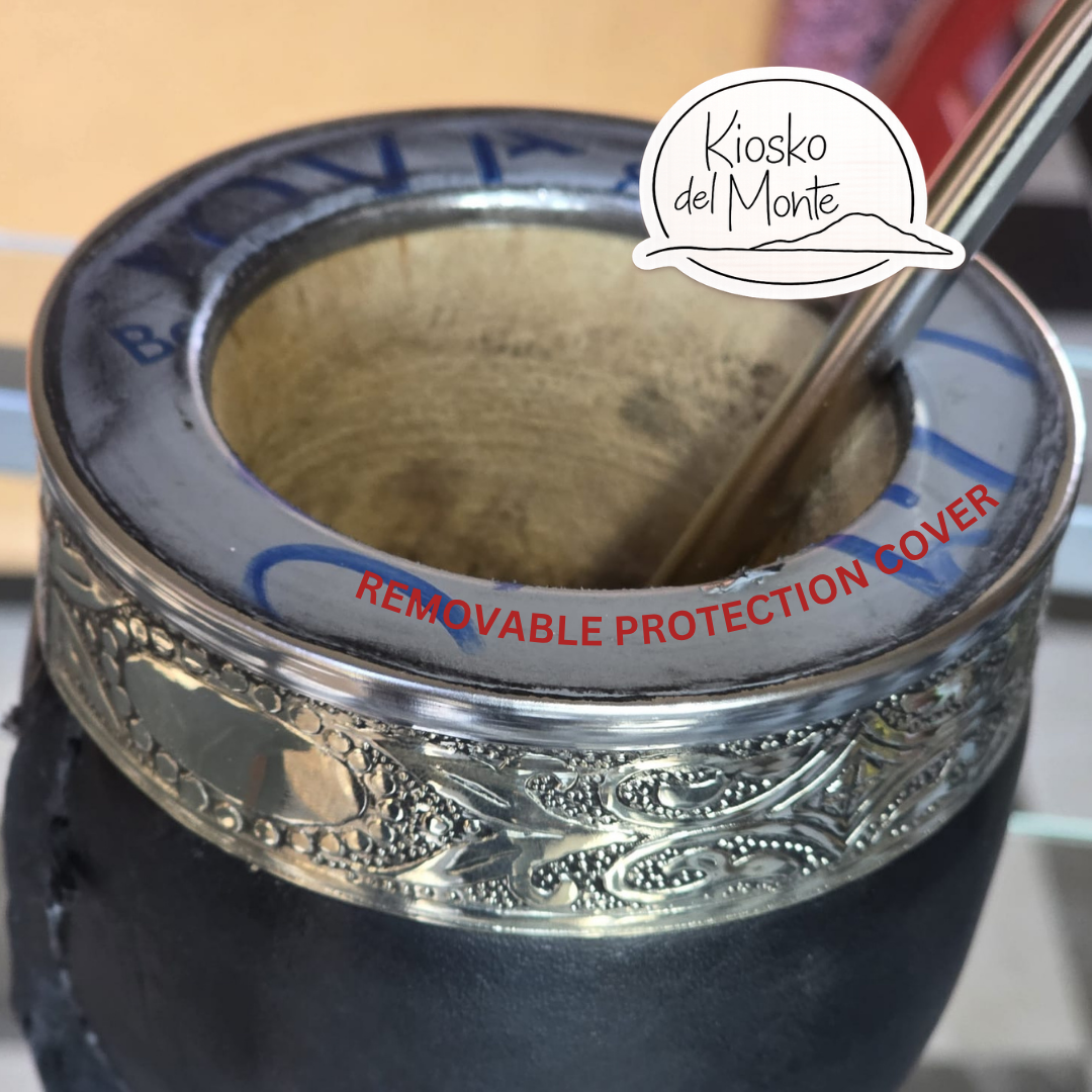 Pumpkin Gourd Artesanal Mate imperial – Handcrafted with Alpaca Virola