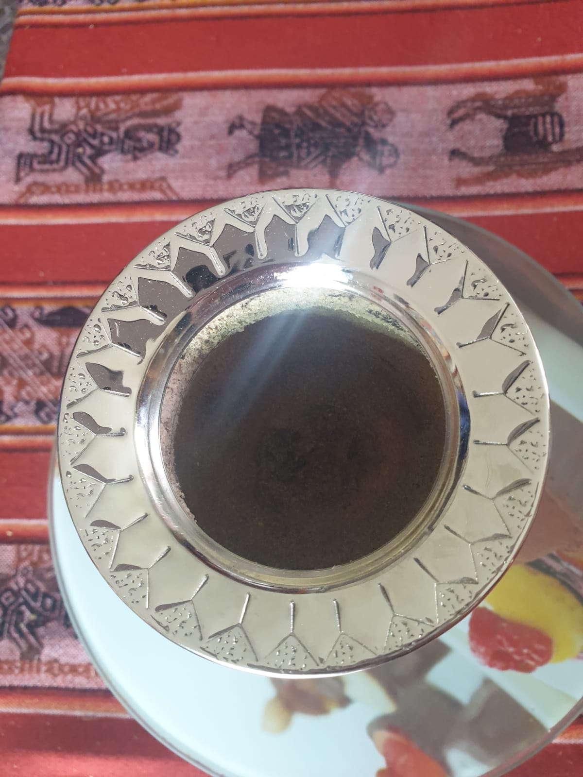 Pumpkin Gourd Artesanal Mate imperial – Handcrafted with Alpaca Virola