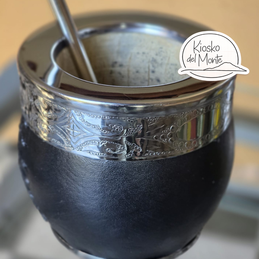 Pumpkin Gourd Artesanal Mate – Handcrafted with Stainless Steel Virola