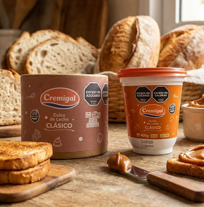 CREMIGAL Dulce de Leche Classic | Authentic Argentine Caramel Spread 400gr