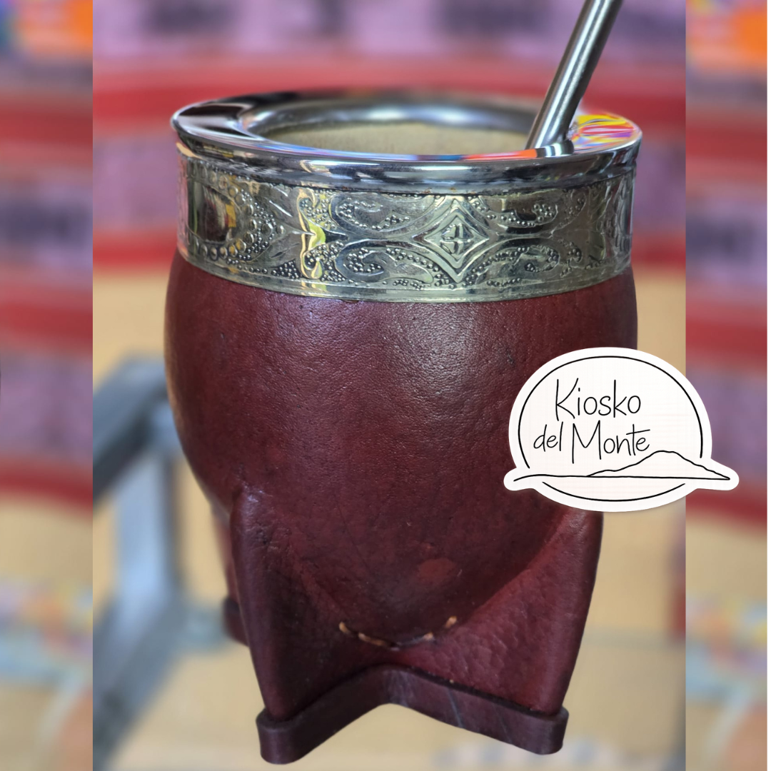 Pumpkin Gourd Artesanal Mate Imperial – Handcrafted with Stainless Steel Virola