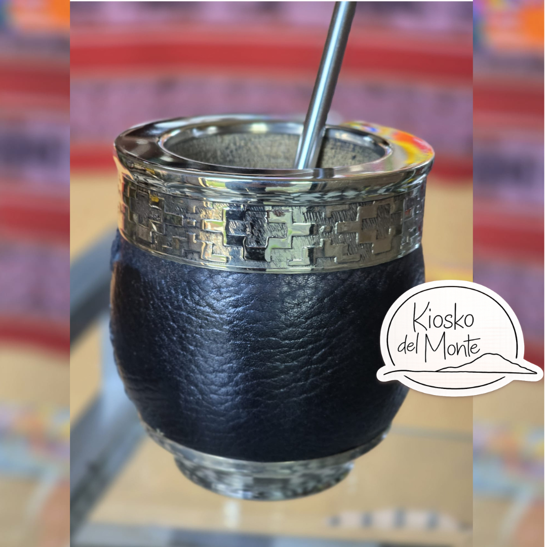 Pumpkin Gourd Artesanal Mate – Handcrafted with Stainless Steel Virola