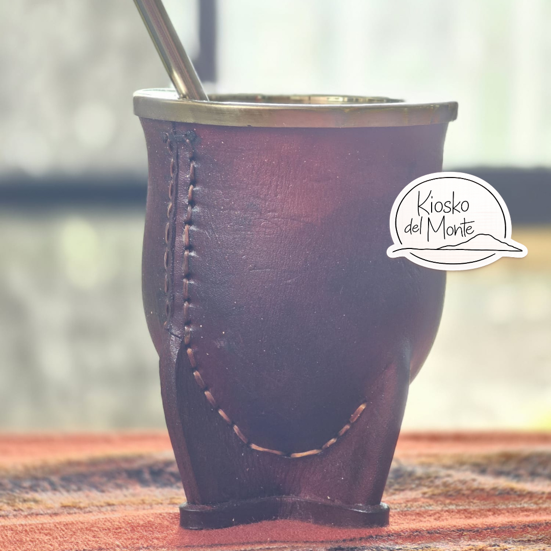 Mate gourd with bombilla