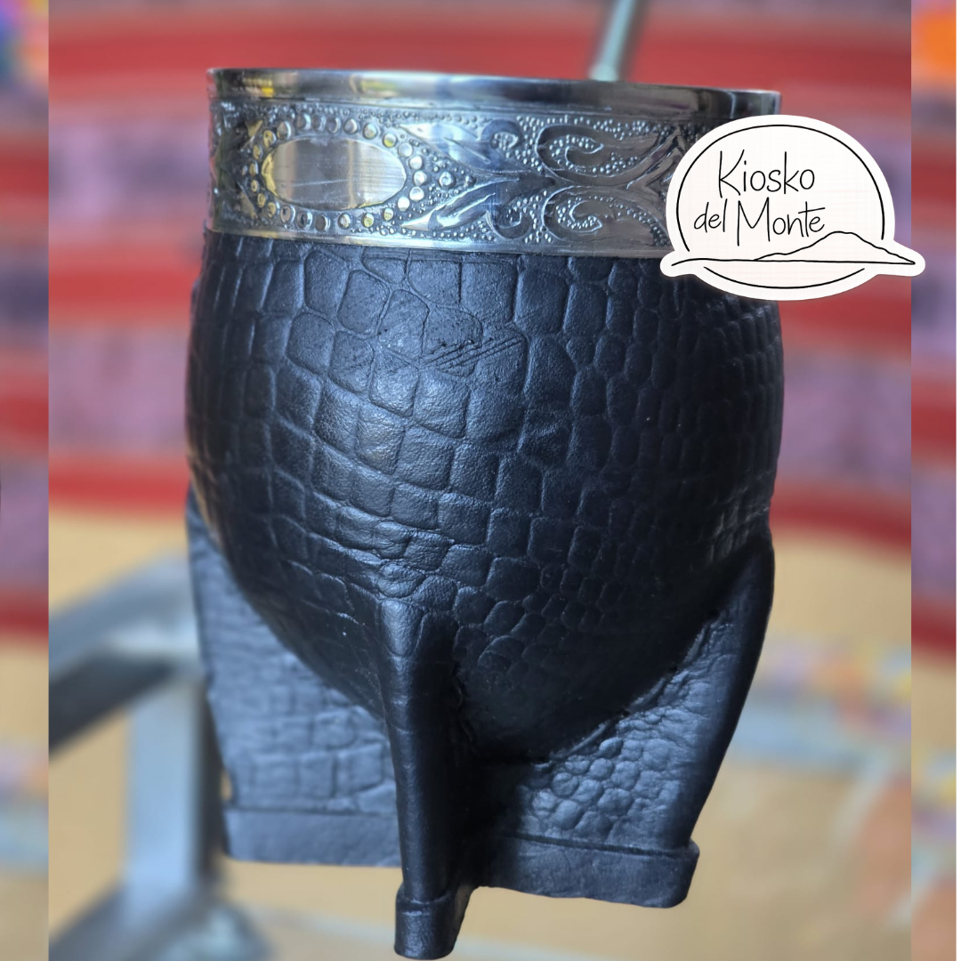 Pumpkin Gourd Artesanal Mate Imperial – Handcrafted with Stainless Steel Virola