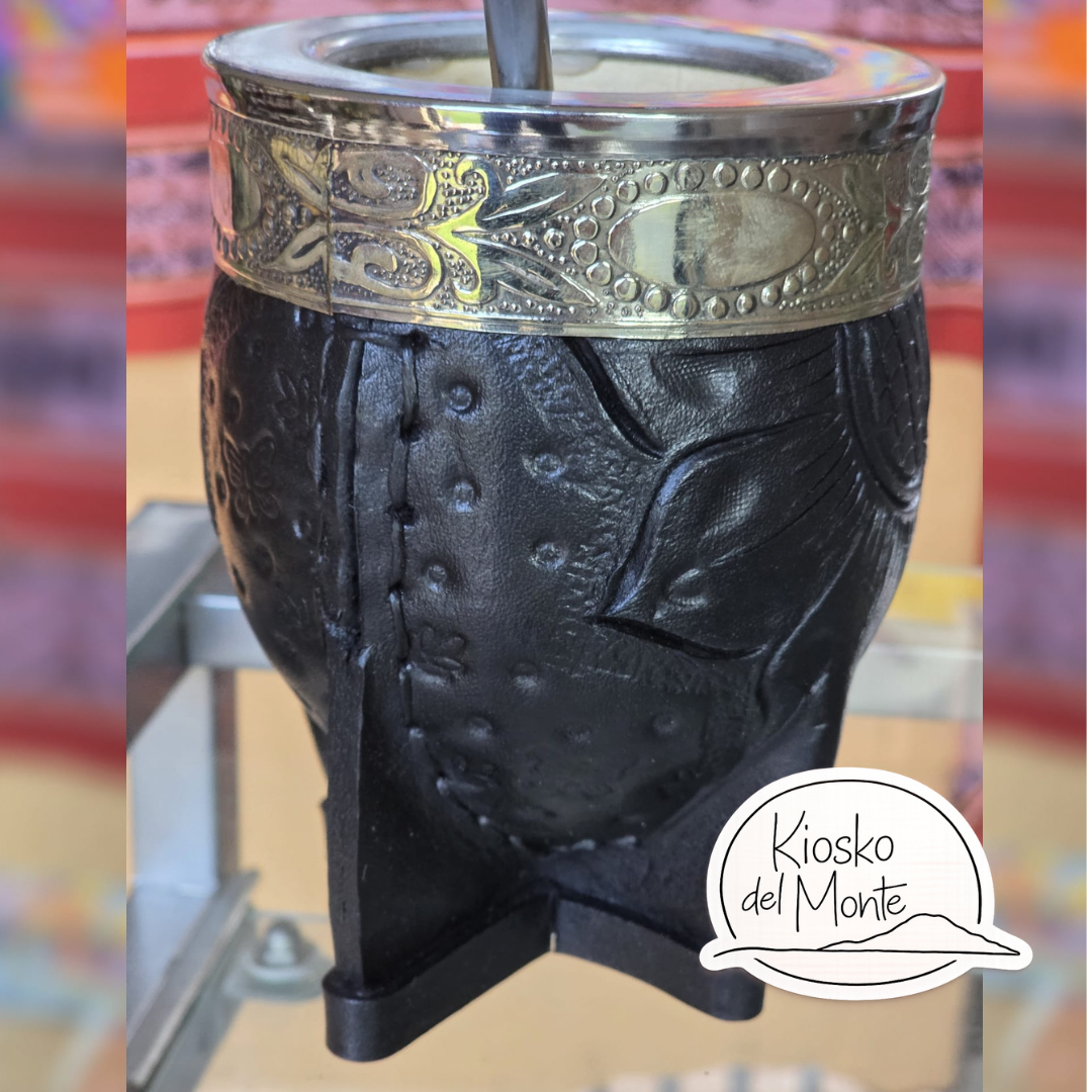 Pumpkin Gourd Artesanal Mate imperial – Handcrafted with Alpaca Virola