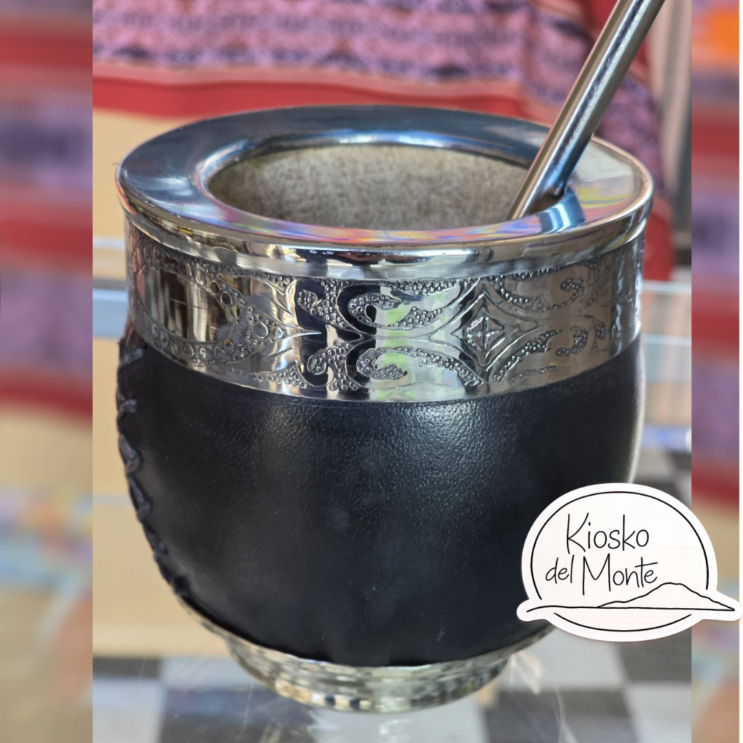 Pumpkin Gourd Artesanal Mate – Handcrafted with Alpaca Virola