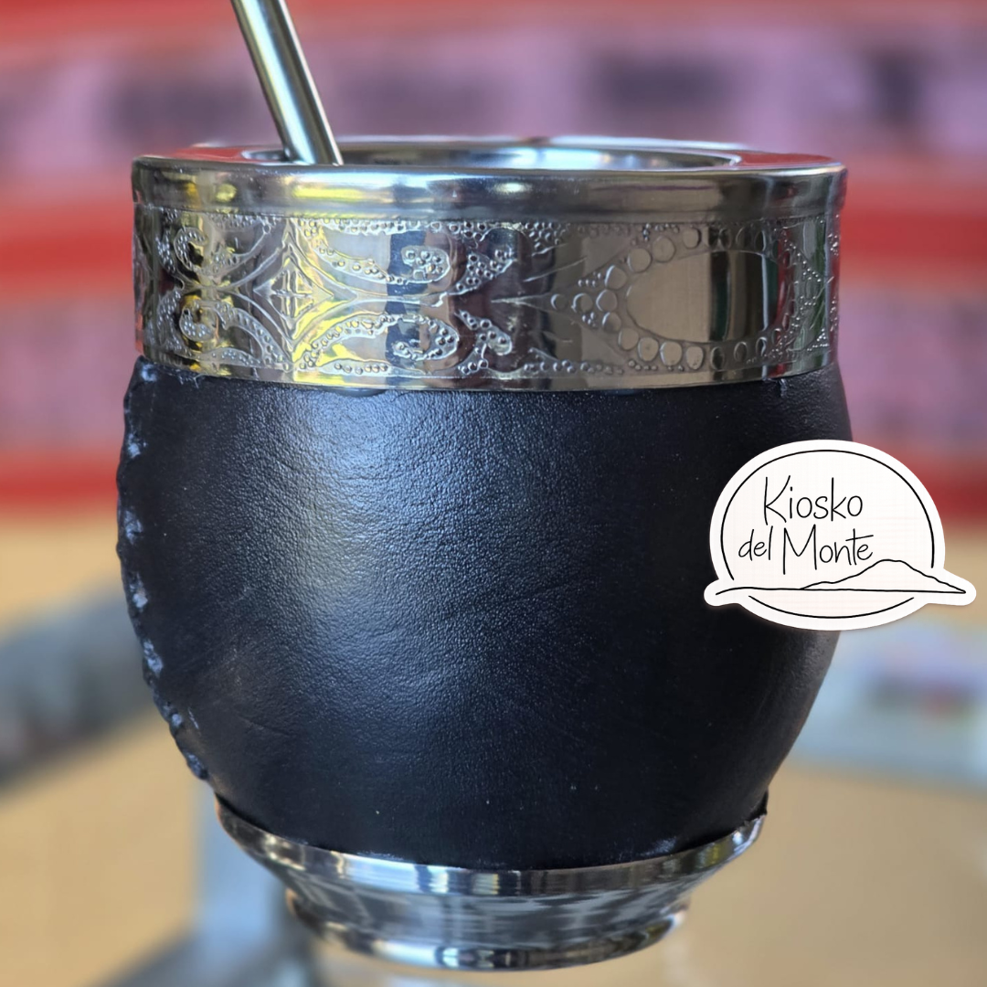 Pumpkin Gourd Artesanal Mate – Handcrafted with Stainless Steel Virola