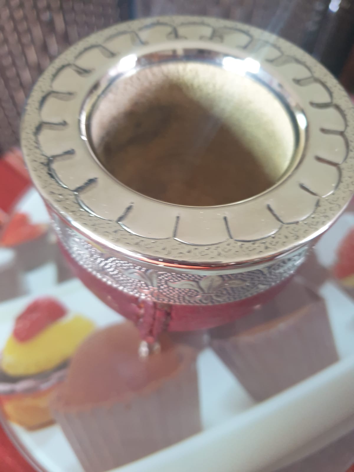 Pumpkin Gourd Artesanal Mate imperial  – Handcrafted with Alpaca Virola-
