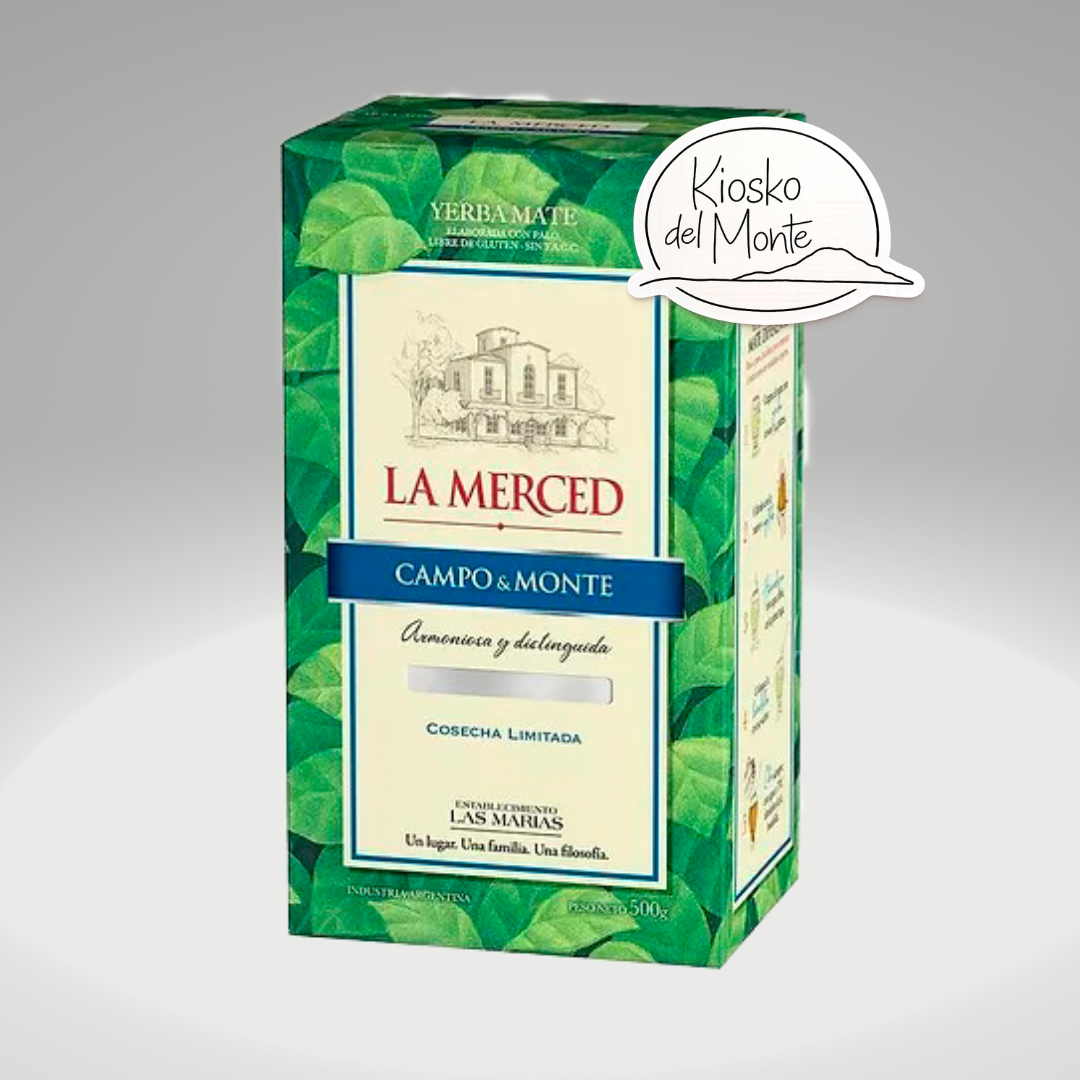 La Merced Campo & Monte Yerba Mate 500g | Premium Argentine Yerba Mate