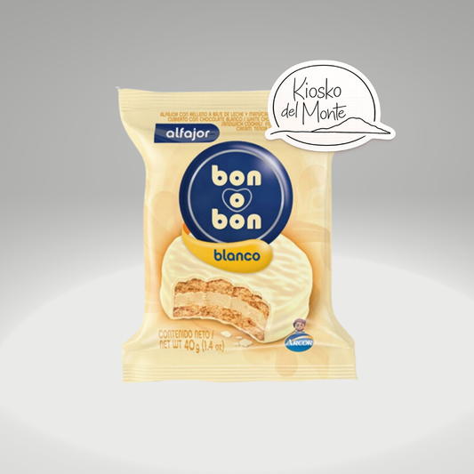 Alfajor Bon o Bon White