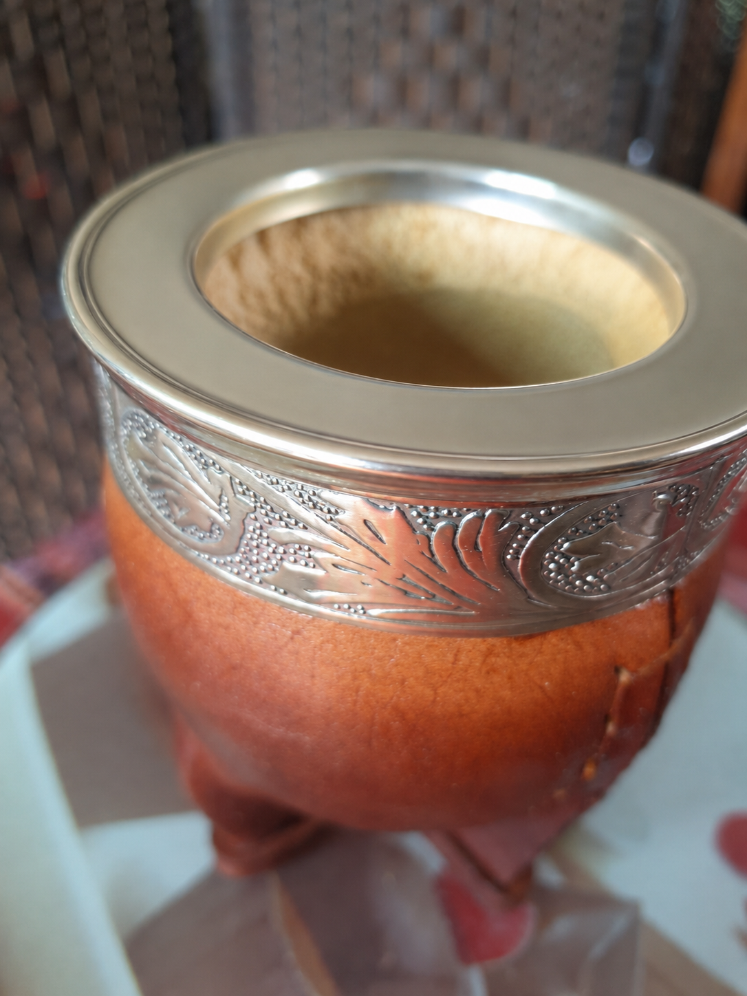 Pumpkin Gourd Artesanal Mate imperial  – Handcrafted -
