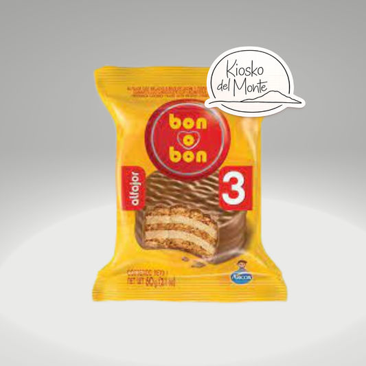Alfajor Bon o Bon milk triple