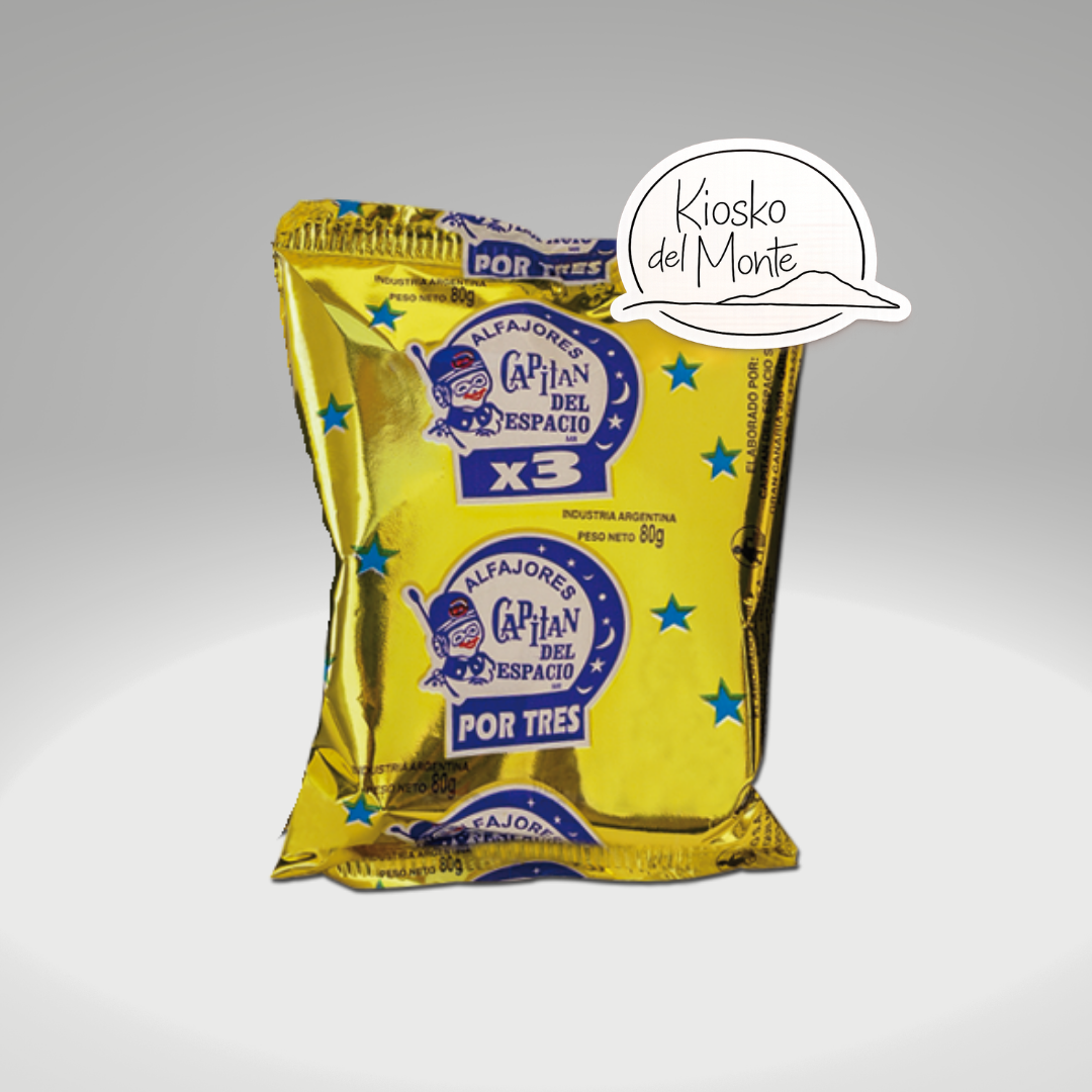 Alfajor Capitán de espacio 3x