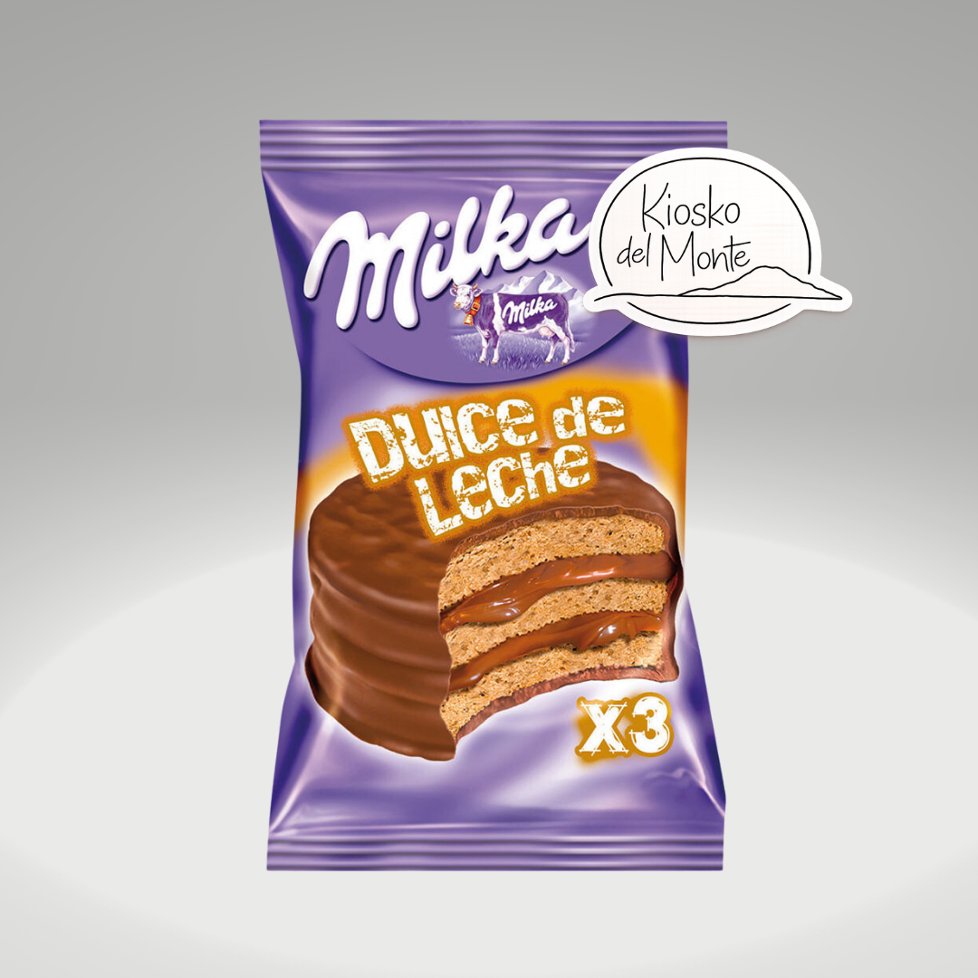 Alfajor Milka Dulce de leche