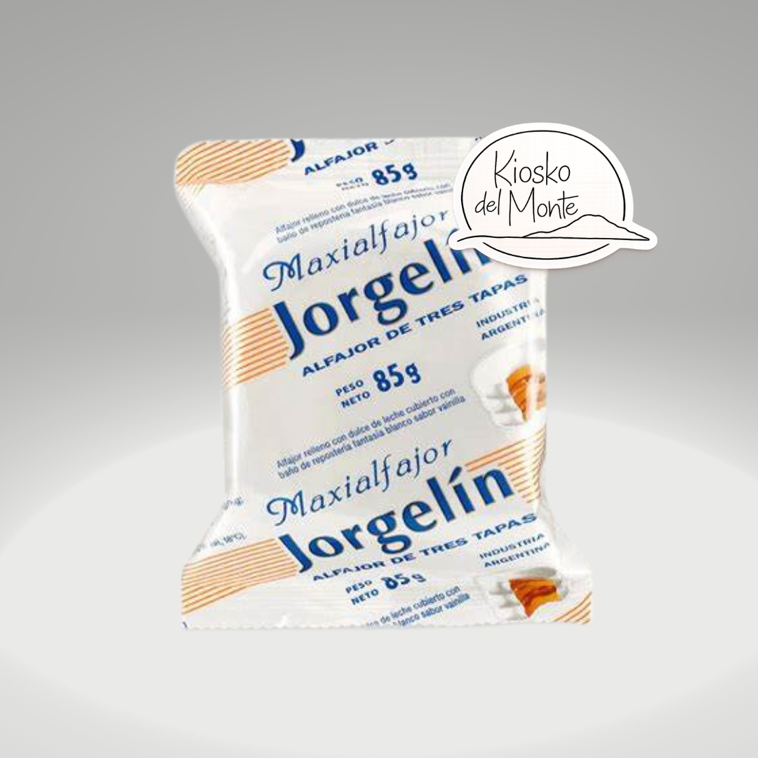 Alfajor Triple Jorgelin white