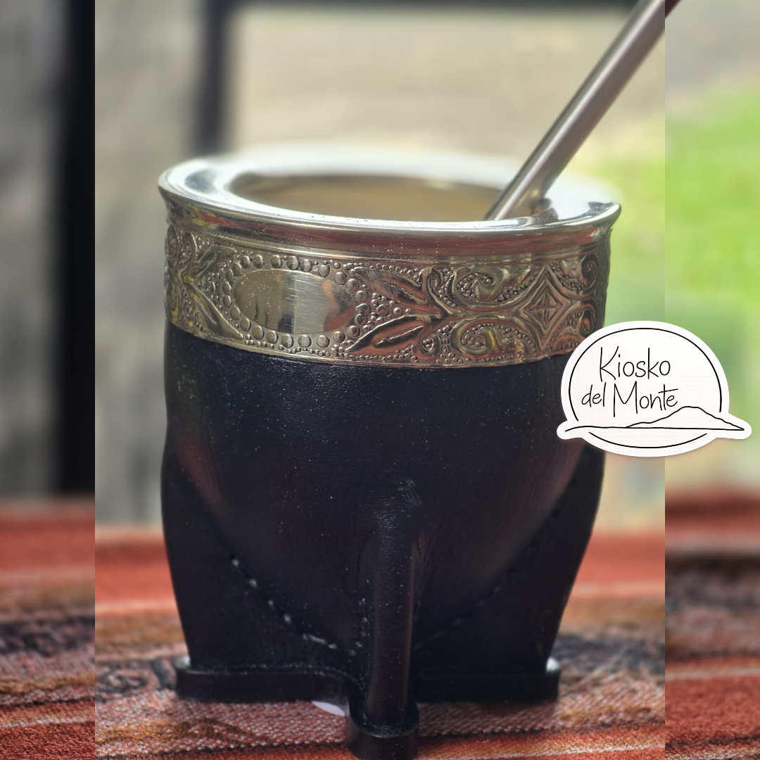 Mate gourd with bombilla