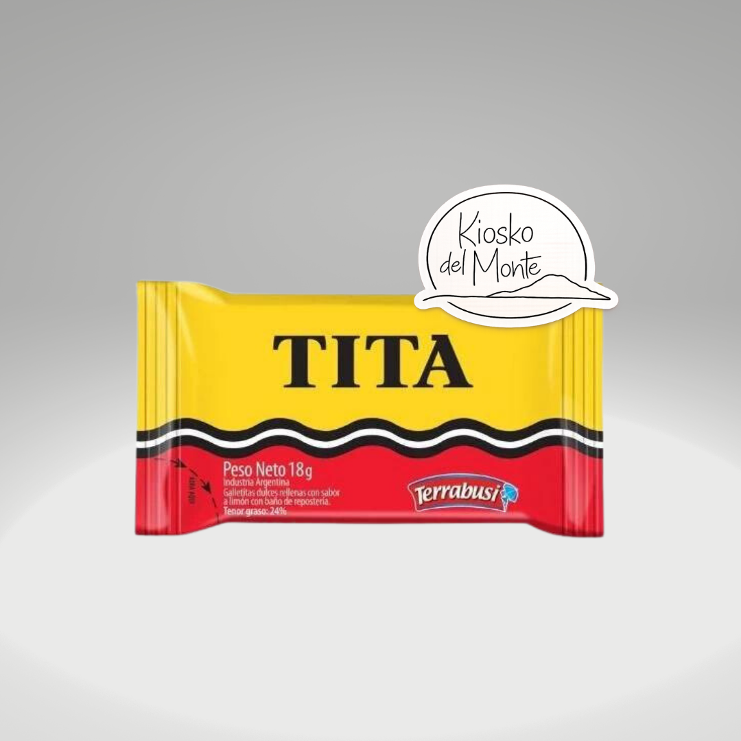 Tita Chocolate Coated Cookie With Lemon Cream Filling