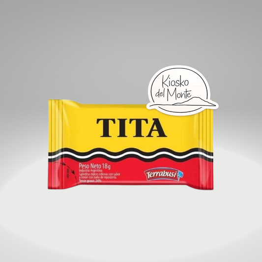 Tita Chocolate Coated Cookie With Lemon Cream Filling