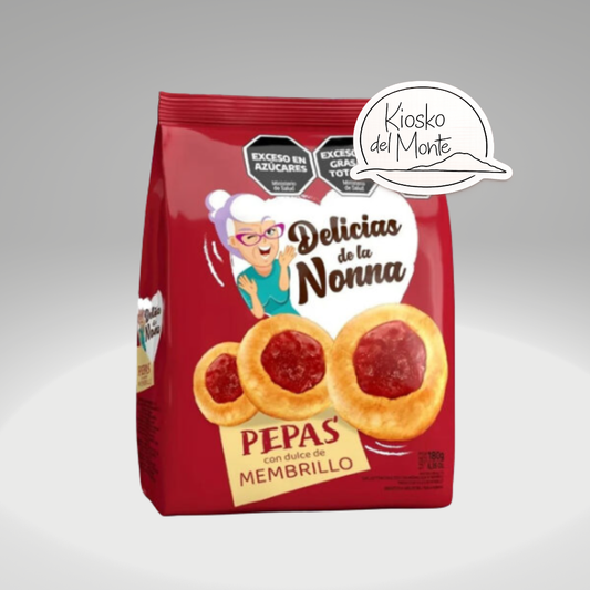 Las Delicias de la Nona Pepas de Membrillo 350g