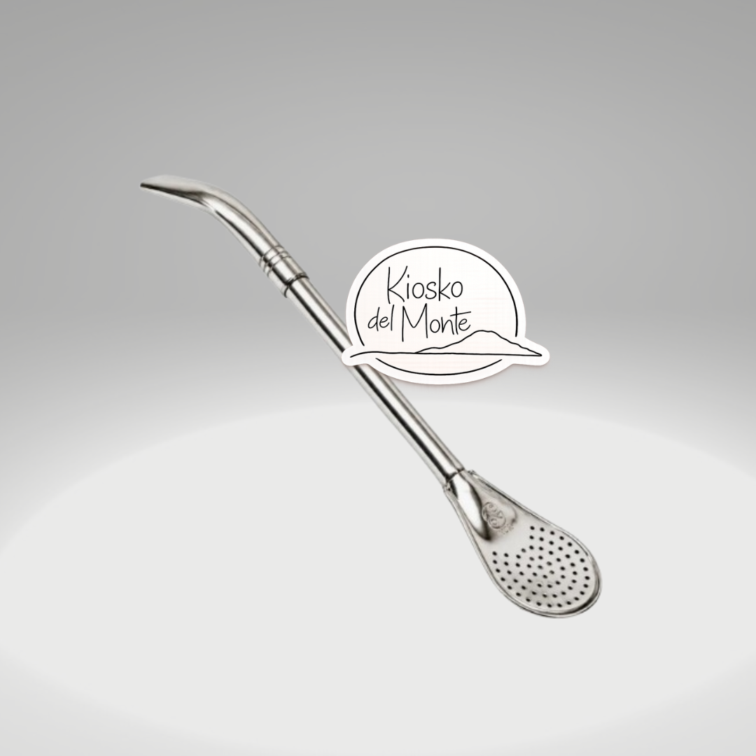 Stainless Steel Pico de Loro Bombilla | Traditional Yerba Mate Straw