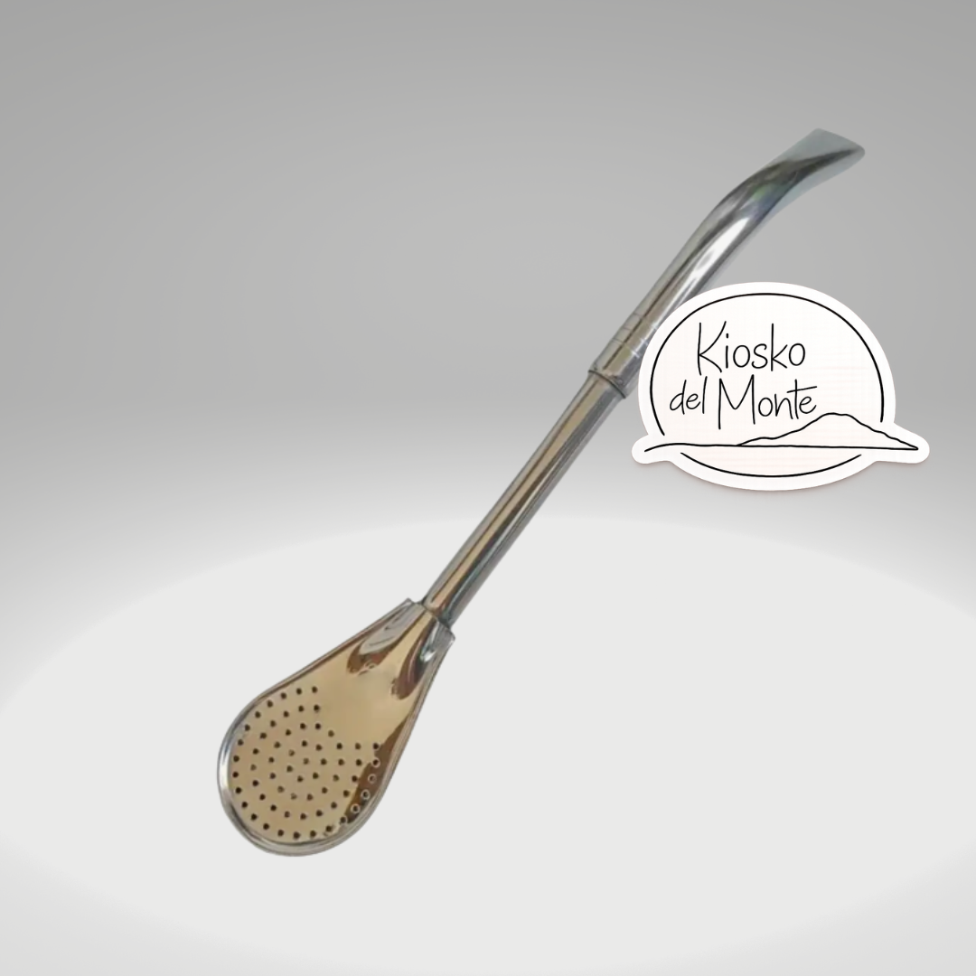 Alpaca Pico de Loro Bombilla | Traditional Yerba Mate Straw