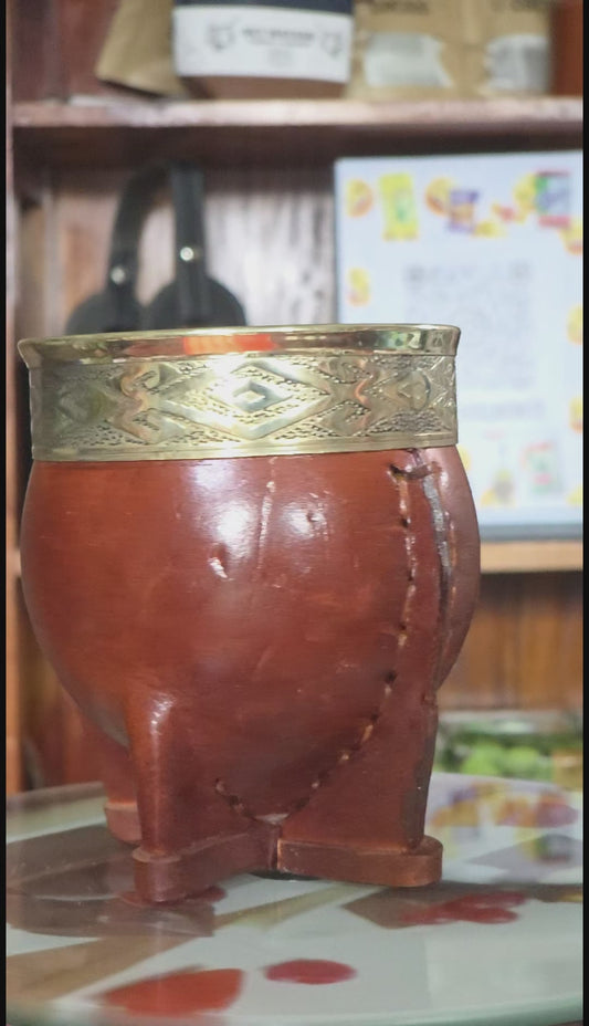 Pumpkin Gourd Artesanal Mate imperial  – Handcrafted -